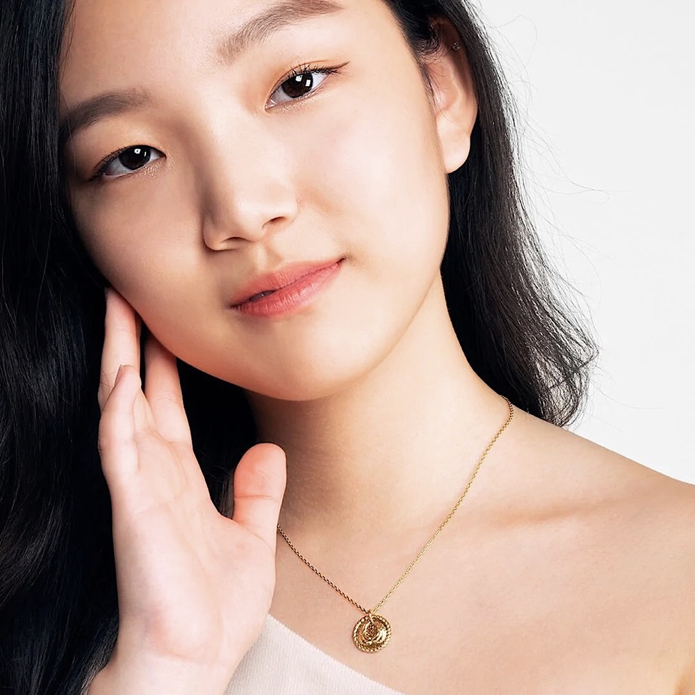 ANA LUISA Angel Wing Necklace - 14K Gold, Sustainable Jewelry